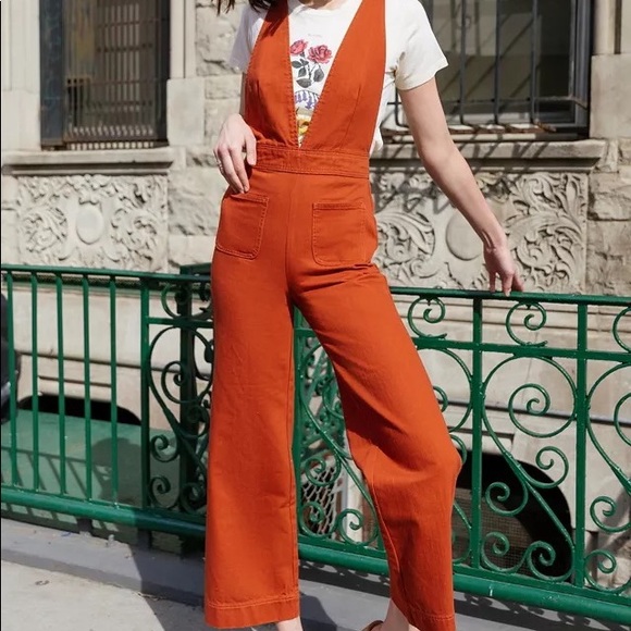 ISO Urban Outfitter BDG Eleanor Plunging Jumpsuit